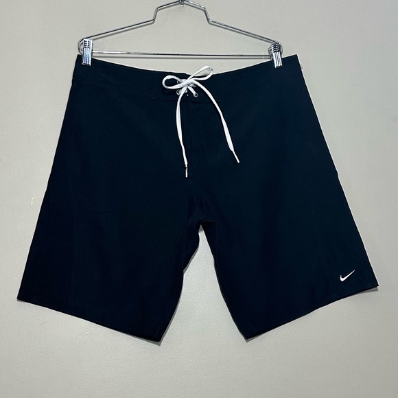 NiKe || Shorts Mens Polyester Black Swim Trunks Board Shorts Surf Beach … - Picture 1 of 9